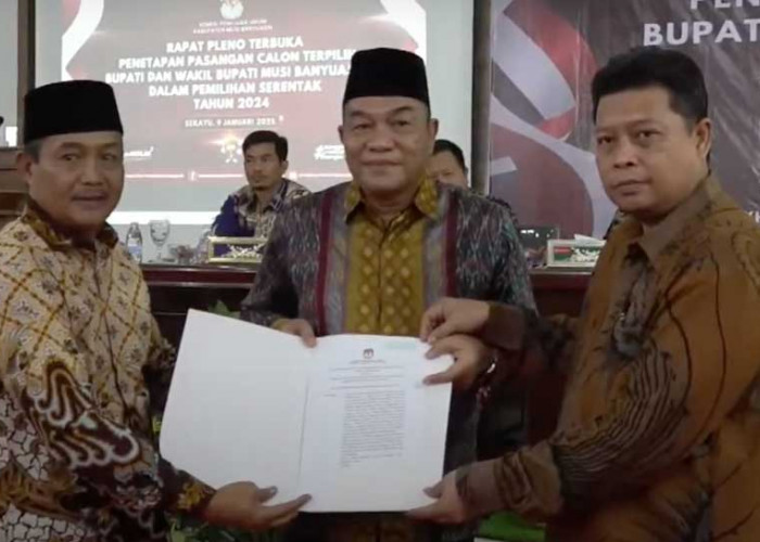 Alhamdulillah, Toha-Rohman Resmi Ditetapkan sebagai Bupati dan Wakil Bupati Musi Banyuasin 2025-2030