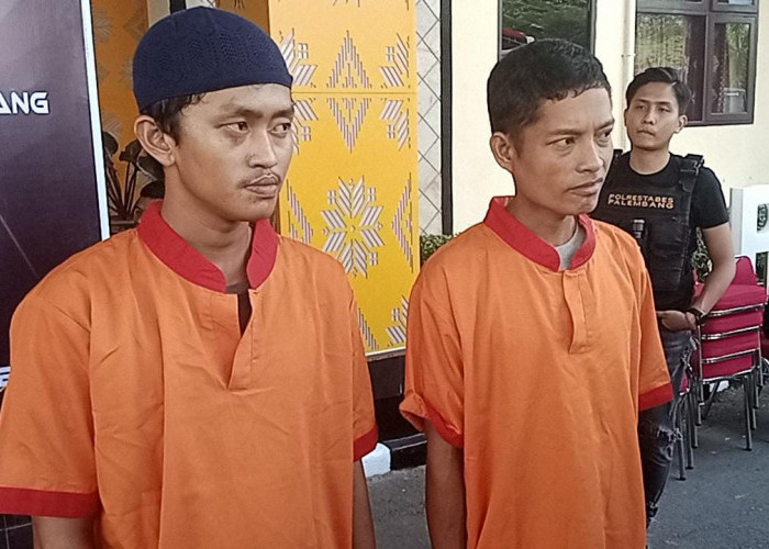 Polrestabes Palembang Ringkus Komplotan Pelaku Curanmor yang Sudah 18 Kali Beraksi 