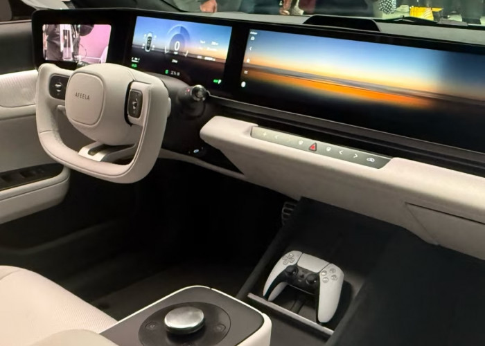 Honda Afeela Mobil Pertama di Dunia dengan PS Remote Play, Konsol PlayStation Hadir di Dalam Mobil