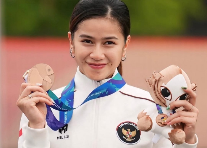 Jasmine Azzahra, Atlet Balap Sepeda Asal Linggau Usai Asian Games 2026 Raih Perunggu, Target Olimpiade LA 2028