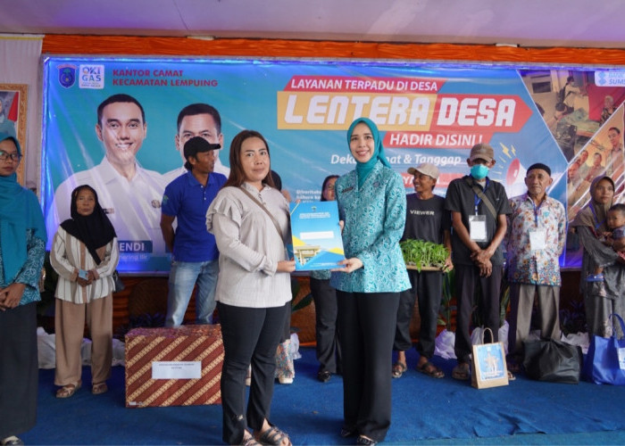 Lentera Desa Permudah Warga Lempuing Mengakses Puluhan Layanan