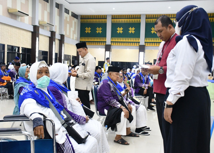 1.109 Jemaah Haji Asal Embarkasi Palembang Telah Tiba di Tanah Suci
