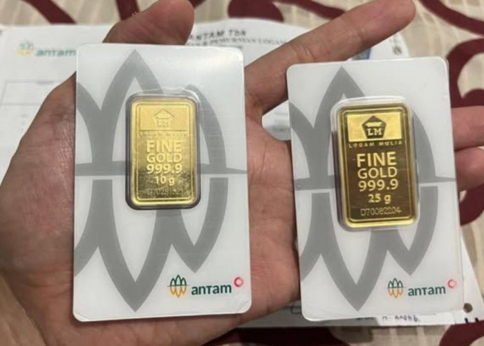 Harga Emas Antam Hari Ini, Minggu 12 Juli 2026 Stabil, Emas 1 Gram Bertahan di Rp2.655.000