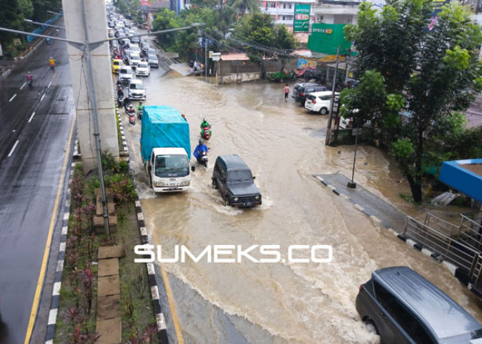 Hujan, Palembang Dikepung Banjir