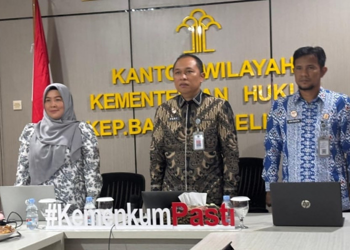 Perkuat Pembinaan JDIH, Kanwil Kemenkum Babel Ikuti Sosialisasi Transfer Knowledge