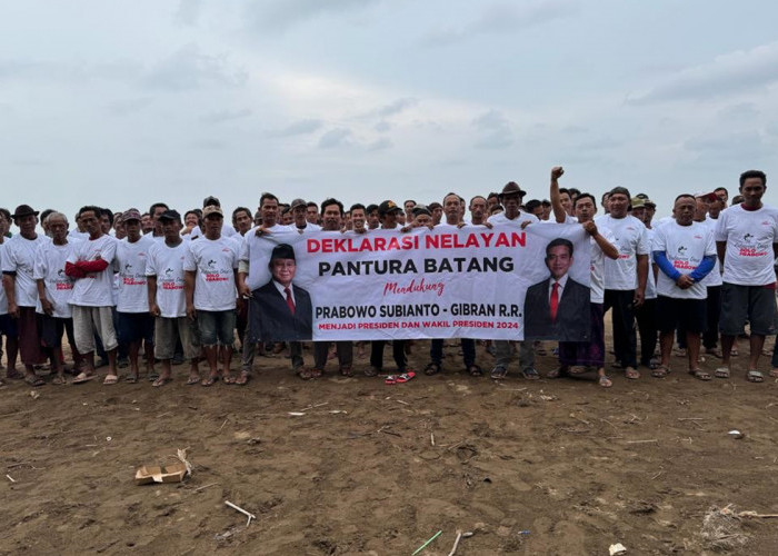Nelayan Roban Timur Deklarasikan Dukungan untuk Prabowo-Gibran