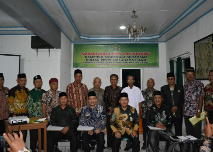 Laksana Miniatur Indonesia, 2 Desa di Kabupaten OKI Menjadi Percontohan Kampung Moderasi Beragama