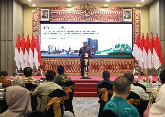Sosialisasi Perdagangan Karbon Bagi Sektor Jasa Keuangan, Upaya OJK Sumsel Dorong Keterlibatan Pelaku Industri