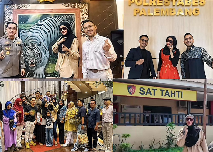 Dokter Detektif Bertemu Kapolrestabes Palembang, Senang Dapat Sambutan Luarbiasa   