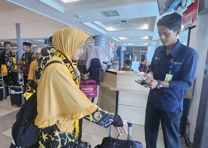 Bandara Internasional SMB II Kembali Layani Penerbangan Umroh Langsung Palembang-Jeddah oleh Lion Air