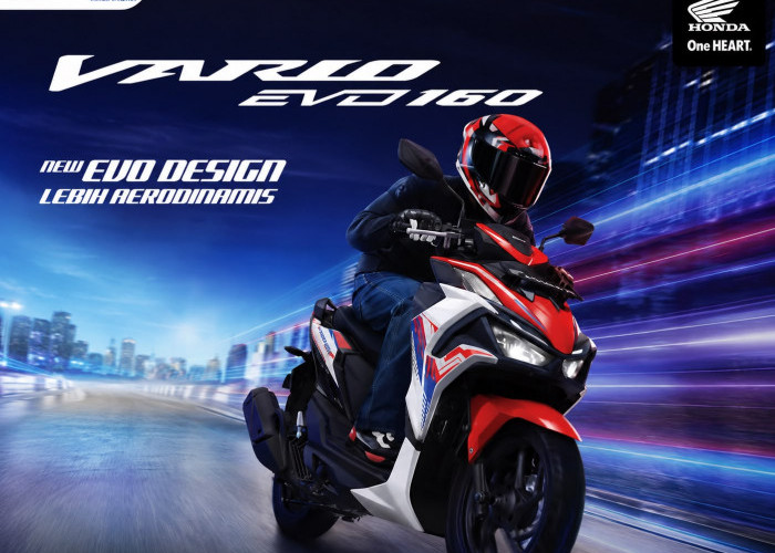  Honda Vario 160 dengan EVO Design Hadir, Tawarkan Tampilan Lebih Aerodinamis dan Agresif