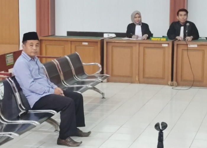 Belum Kembalikan Uang Negara Rp384 Juta Jadi Unsur Pemberat Tuntutan Pidana Syamsul Terdakwa Korupsi Dana Desa