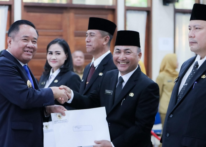 Akhirnya Dr H Apriyadi Dilantik Jadi Asisten I Pemprov Sumsel, Ini Pertimbangannya