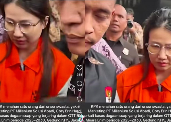 KPK Tahan Marketing PT Millenium Solusi Abadi, Diduga Terlibat Kasus Suap Menyeret Bupati Muara Enim