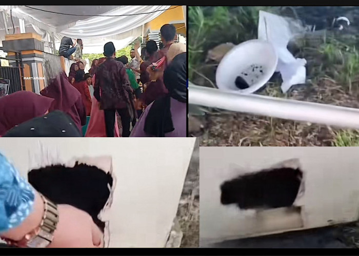 Detik-detik Pembobol Kotak Amplop Pengantin Ditangkap Tamu Undangan di OKU Timur