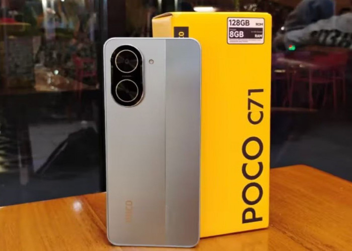 Poco C71 Hadir dengan Baterai Besar, Performa Unggulan Harga di Bawah Rp 1 Juta, Ini Spesifikasinya!
