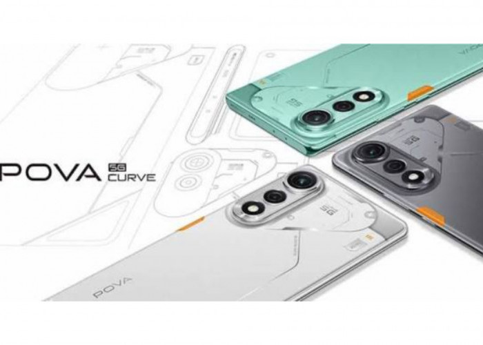 Tecno Pova 7 Curved 5G Mengusung Baterai Jumbo 6000 mAh dengan Perlindungan Sertifikasi IP64 