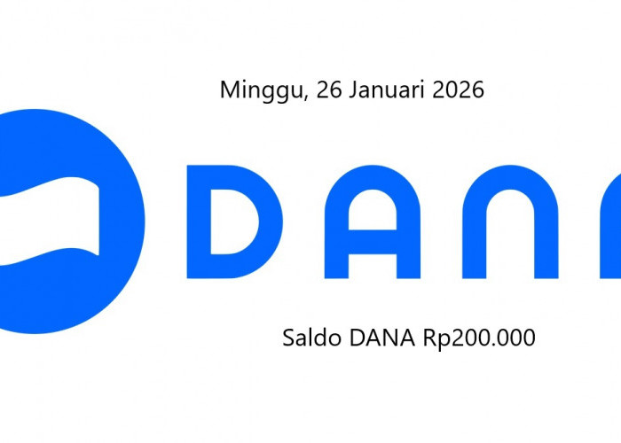 Terbaru! Klaim Link DANA Kaget Hari Ini, 26 Januari 2025, Rp 100 Ribu Langsung Cair ke E-wallet 