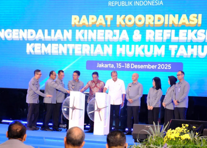 Kanwil Kemenkum Babel Ikuti Rakordal dan Refleksi Akhir Tahun Kementerian Hukum 2025