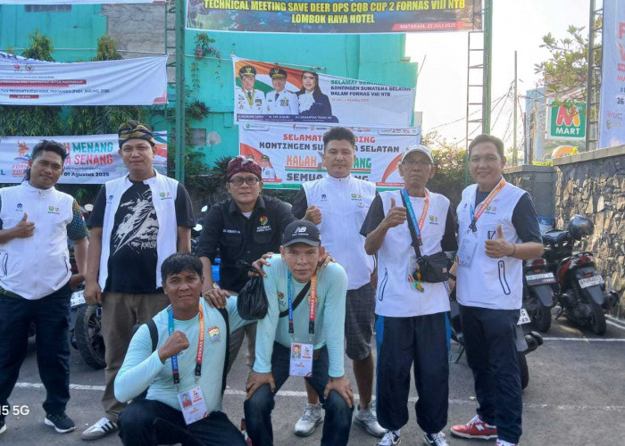 Pelangi Sumsel Kembali Jadi Raja di FORNAS VIII NTB, Raih Emas Bergengsi Aduan Katun
