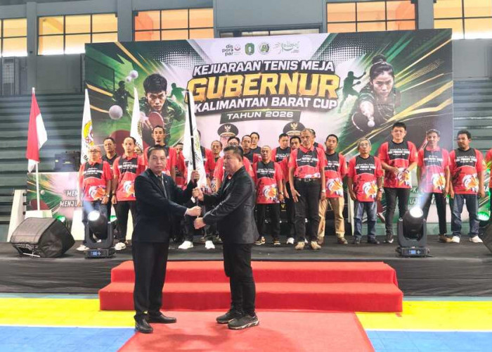 Kukuhkan Pengprov PTMSI Kalbar, ini Pesan Ketum PB PTMSI