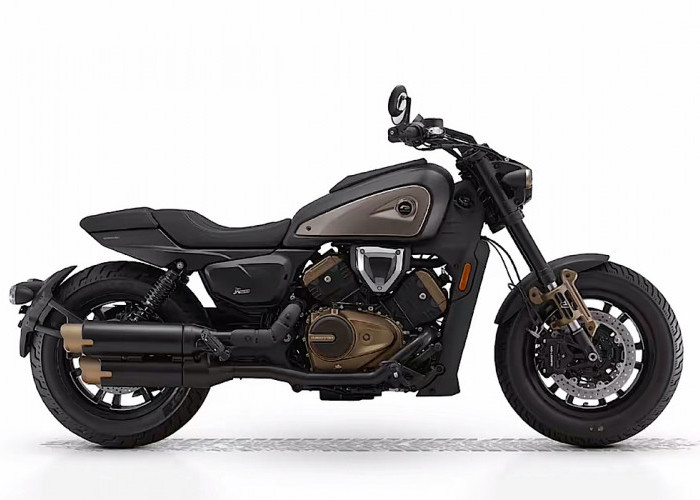 Cruiser SRV 600V Punya Mesin 600cc V4 Berkarakter Suara Khas, Posisi Riding Ciamik Nyaman Buat Perjalanan Jauh