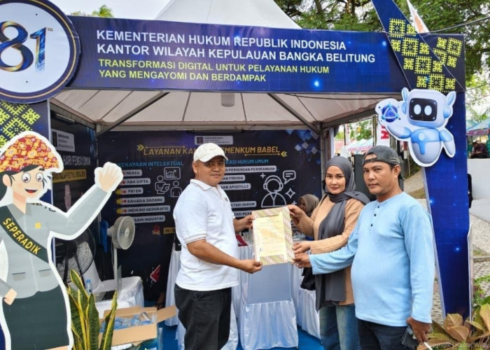 Festival ERPEKA 2026, Kemenkum Babel Buka Layanan Hukum hingga Perlindungan Merek UMKM