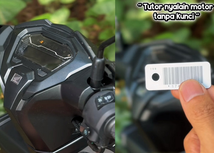 Panik Kunci Motor Smartkey Hilang atau Tertinggal, Ini Tips Menyalakan Motor Tanpa Pakai Remote 