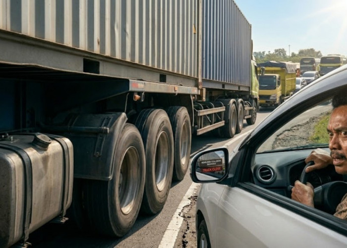 Jangan Nekat Salip Truk di Pantura, Ini Cara Aman Hindari Blind Spot dan Risiko Terjepit di Tikungan Sempit