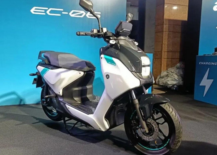 Motor Listrik Yamaha EC-06 Dirancang dengan Jarak Tempuh Hingga 160 KM Dibalut Teknologi Canggih 