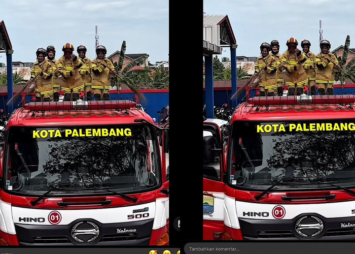 Srikandi Damkar Kota Palembang Bikin Konten Aura Farming, Tanggapan Netizen di Luar Dugaan