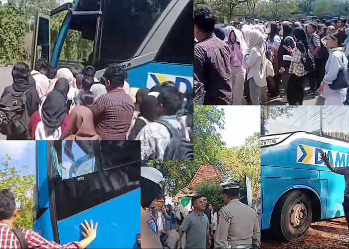 Mahasiswa Unsri ‘War Bus’ Tiap Hari Plus Tambahan Beban Jalan Kaki, Sejak 1993 Minim Solusi
