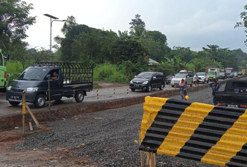 Faktor Cuaca hingga Perubahan Jenis Aspal Perbaikan Jalan Lingkar Prabumulih Minus 3 Persen