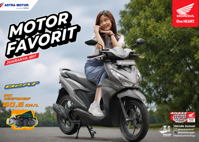 Honda BeAT Makin Digemari, Skutik Andalan dengan Efisiensi BBM 60,6 Km per Liter