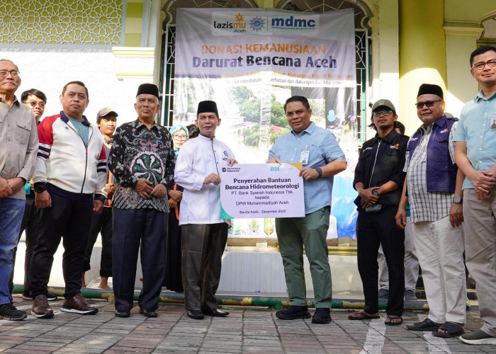 Gandeng Muhammadiyah, BSI Percepat Penyaluran Bantuan untuk Korban Bencana di Aceh