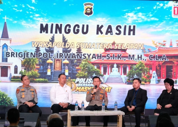 Wakapolda Sumsel Bertemu Jemaat Gereja Alfa Omega, Pengamanan Ibadah dan Kemitraan Jadi Perhatian