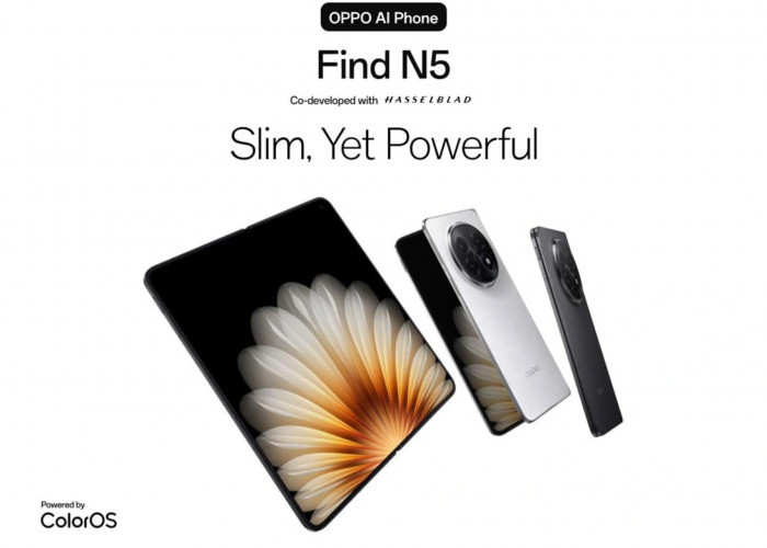 Baterai Hemat dengan Desain Premium, HP Lipat Oppo Find N5 Tawarkan Spesifikasi Lengkap 