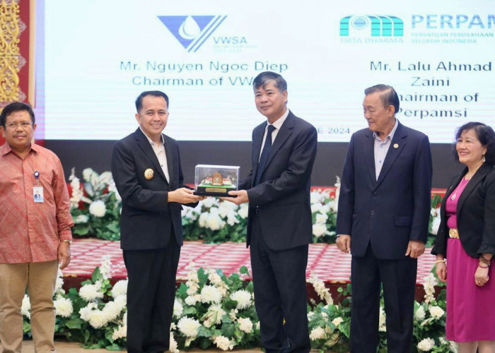 Pj Gubernur Sumsel Agus Fatoni Jalin Kerjasama dengan Vietnam Perkuat Sistem Penyediaan Air Minum