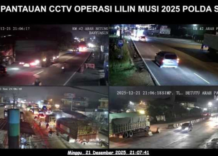 Cek Penampakan CCTV Live YouTube Pantau Arus Lalu Lintas Jalintim Betung Selama Nataru
