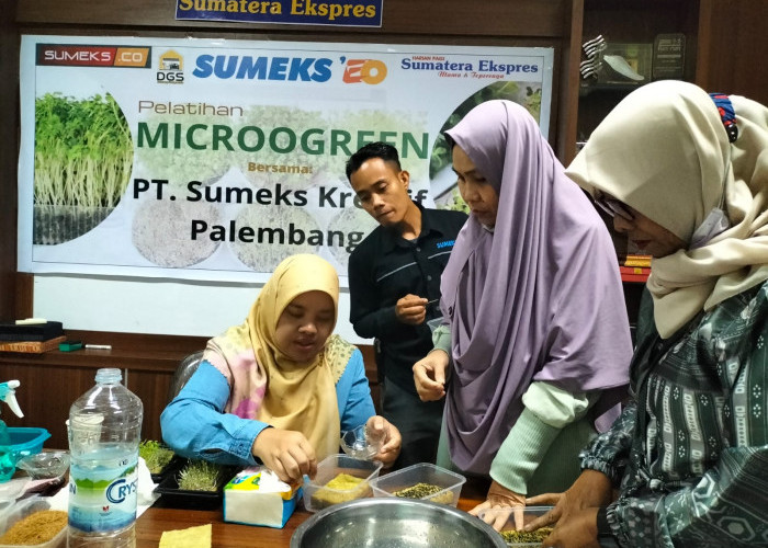 Sumeks EO Gelar Pelatihan Microogreens, Peserta Sangat Antusias