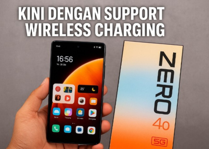 Infinix Zero 40 5G: Kini Hadir dengan Fitur Wireless Charging 20W, Performa Makin Kencang