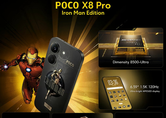 POCO X8 Pro Series Resmi Dijual di Indonesia, Yang Menarik Ada Kolaborasi Sama Iron Man 