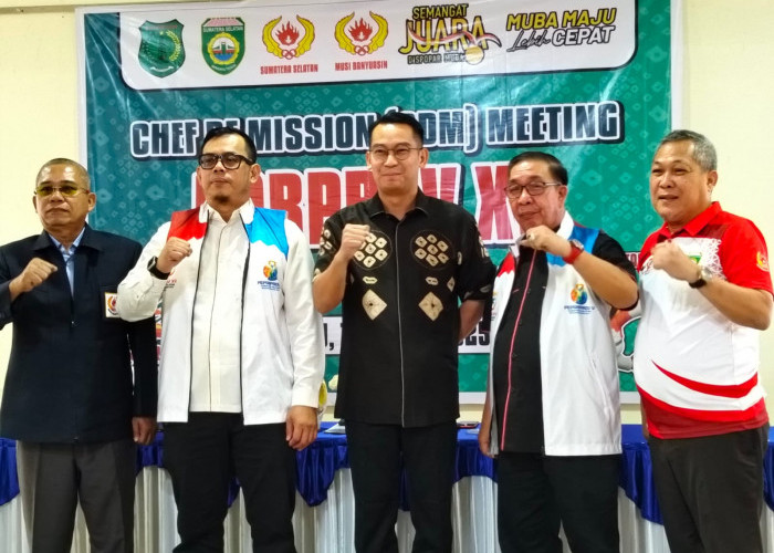 Kabar Porprov XV di Muba Ditunda, Begini Kata Ketua Harian KONI Sumsel  