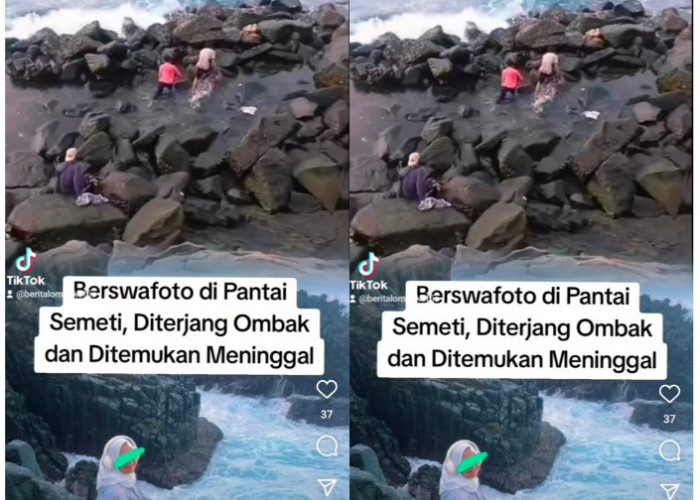 Detik-Detik Wisatawan Pelajar di Lombok Meregang Nyawa Usai Diterjang Ombak Pantai Saat Berswafoto