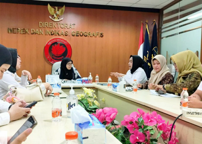 Kain Jumputan Gambo Muba Menuju Indikasi Geografis, Kanwil Kemenkum Sumsel Lakukan Koordinasi DTLST dan RD