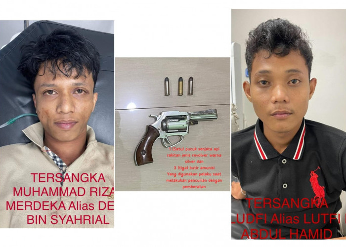 Jatanras Polda Sumsel Ringkus 2 Pria Bersenpi yang Begal Pelajar di Baypass AAL, Modusnya Tak Disangka  ‎