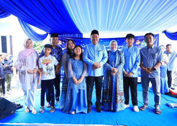 Open House di Kampung Halaman, Wagub Cik Ujang Berdayakan Pedagang Kecil dan UMKM Lahat