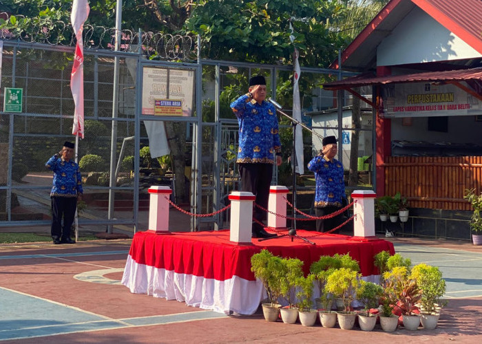 Semangat Indonesia Bersatu! Lapas Narkotika Muara Beliti Gelar Peringatan Sumpah Pemuda ke-96