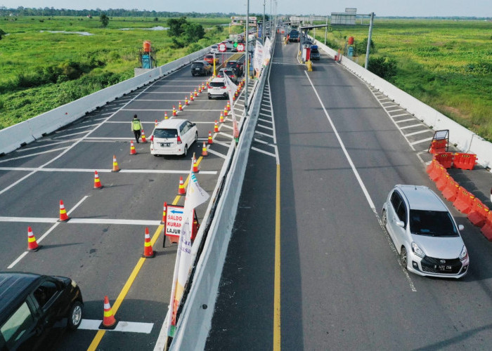 Libur Nataru, 13.058 Pengendara Diprediksi Melintas di Ruas Tol Kayuagung-Palembang