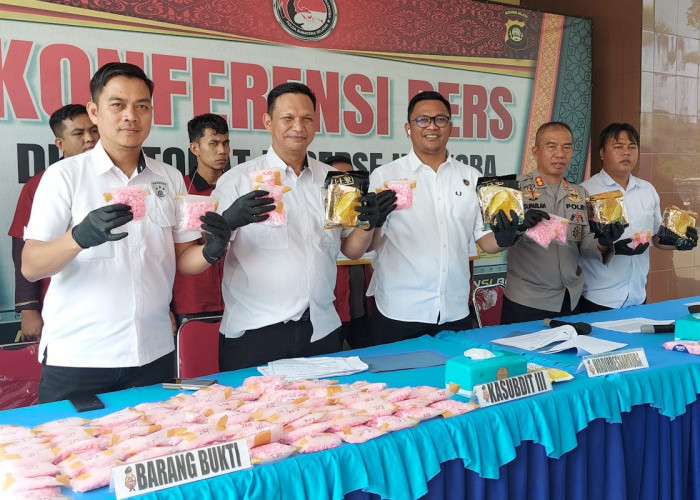  Amankan 4 Kurir, Sabu dan Puluhan Ribu Butir Pil Ekstasi, Polda Sumsel Kejar Bandar Besar di Ogan Ilir